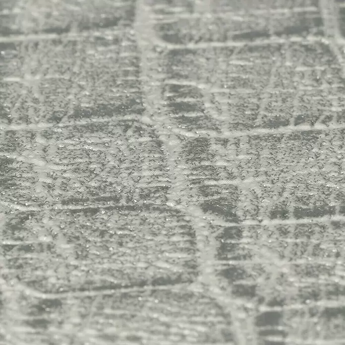 Rasch Mandalay Vliestapete Kroko - Grauglanz, Tieroptik, 10,05 x 0,53 m - Detailaufnahme