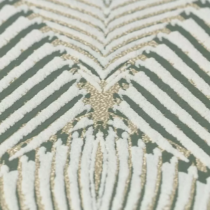 Rasch Yucatán Vliestapete - Grau/Blau, Grafisch, 10,05 x 0,53 m - Detailaufnahme