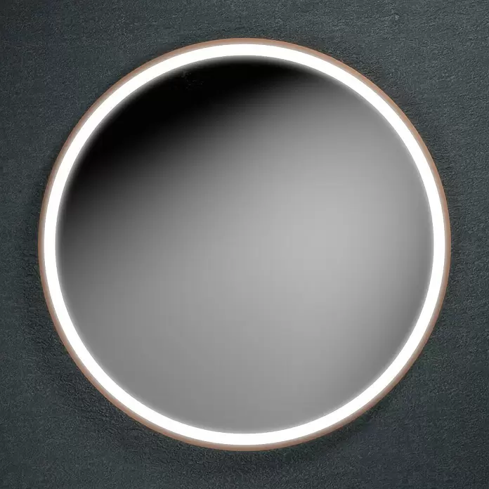 DSK LED-Lichtspiegel Desire - Durchmesser: 55 cm, Kupfer - Stimmungsaufnahme