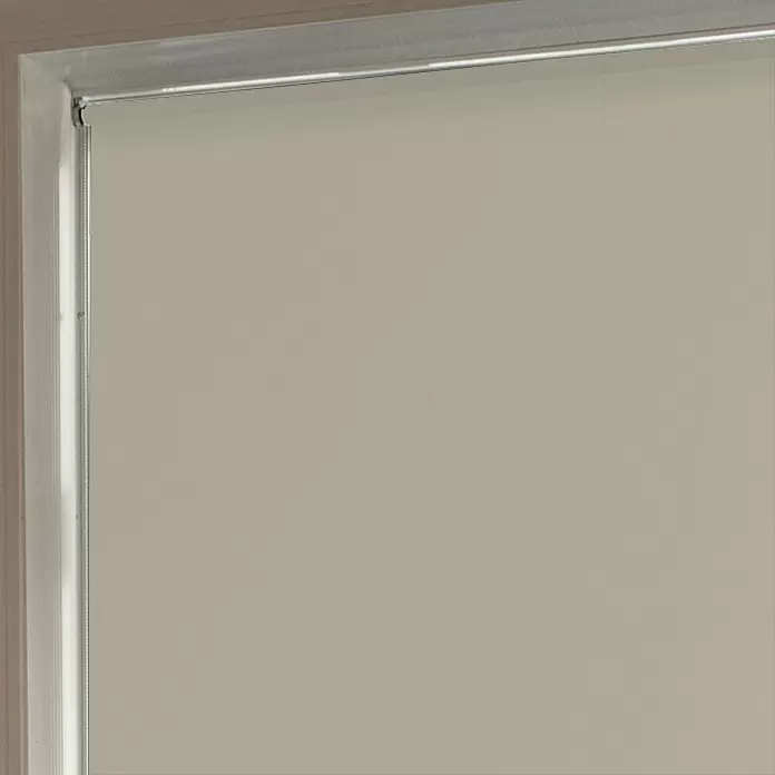 Estor enrollable opaco Liso - An x Al: 105 x 250 cm, Beige - Primer plano