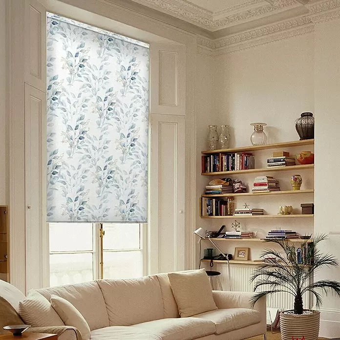 Estor enrollable Multi Hoja - An x Al: 135 x 190 cm, Azul - Foto ambiente