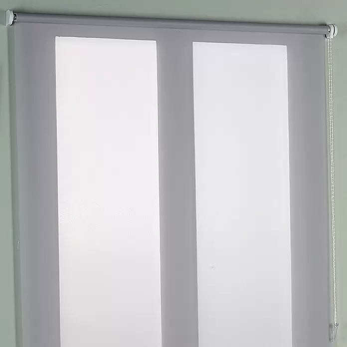 Estor enrollable Sama - An x Al: 150 x 250 cm, Gris - Primer plano