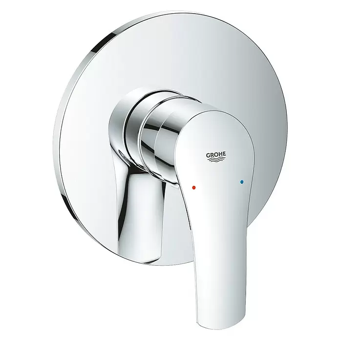 Grohe Eurosmart UP-Brausearmatur - Chrom, Glänzend - Diagonale Ansicht