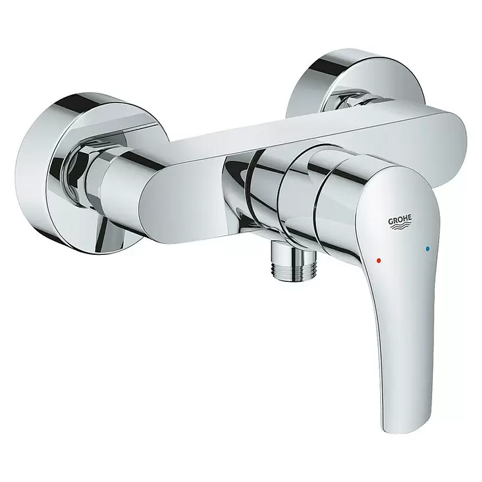Grohe Eurosmart Brausearmatur - Chrom, Glänzend - Diagonale Ansicht