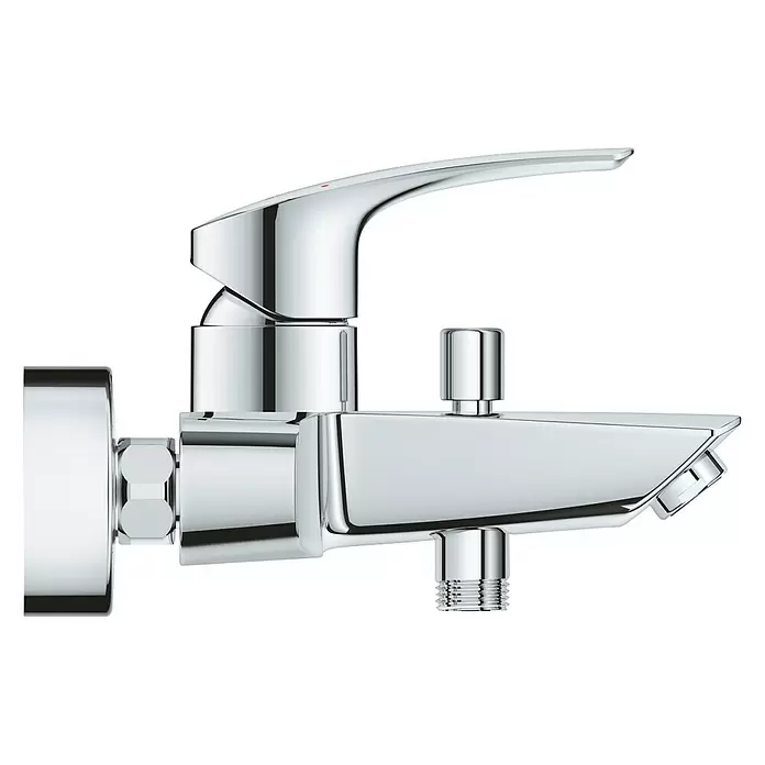 Grohe Eurosmart Badewannenarmatur - Chrom, Glänzend - Rechte Seitenansicht