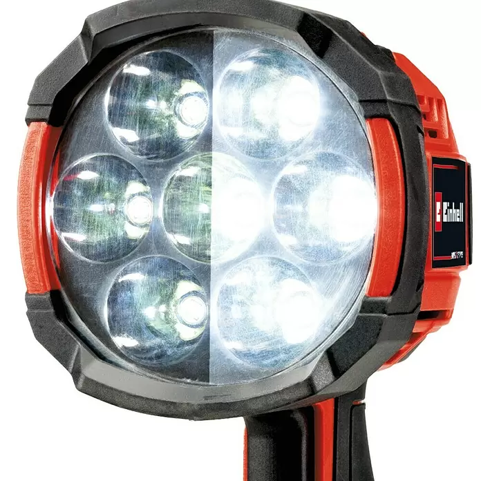 Einhell Power X-Change LED-Strahler TE-CL 18/2500 LiAC - Solo - 18 V, Ohne Akku, 2.500 lm - Detailaufnahme