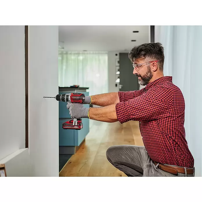 Einhell Power X-Change Akku-Schlagbohrschrauber TP-CD 18/60 Li- i BL Solo - 18 V, Ohne Akku, Leerlaufdrehzahl: 0 U/min - 2.000 U/min - Anwendungsbeispiel