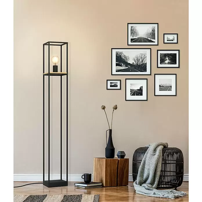 Eglo Libertad Stehleuchte LIBERTAD - 40 W, Höhe: 128,5 cm - Stimmungsaufnahme