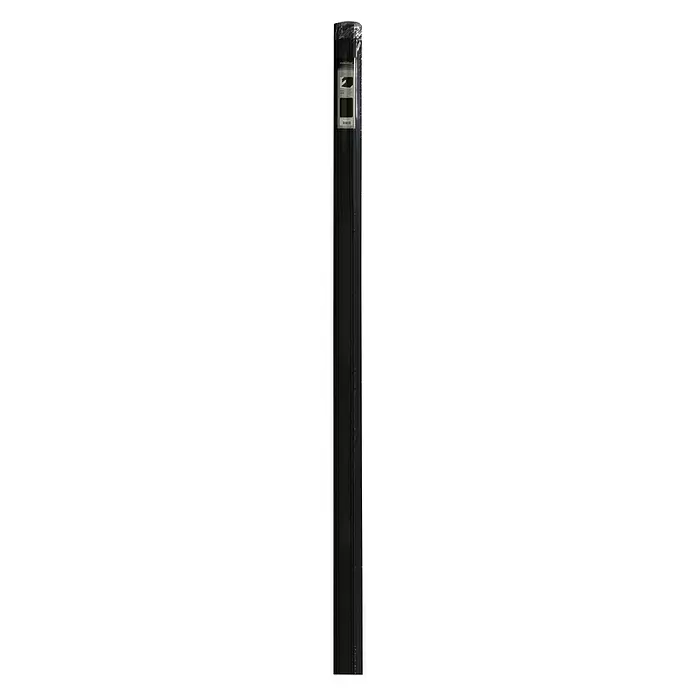 Storemax Railset R-40 voor schuifdeurkasten - 180 cm, Zwart - Vooraanzicht