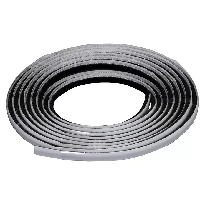 Storemax Stootbescherming voor schuifdeuren - Zwart, 275 cm - Diagonaal zicht
