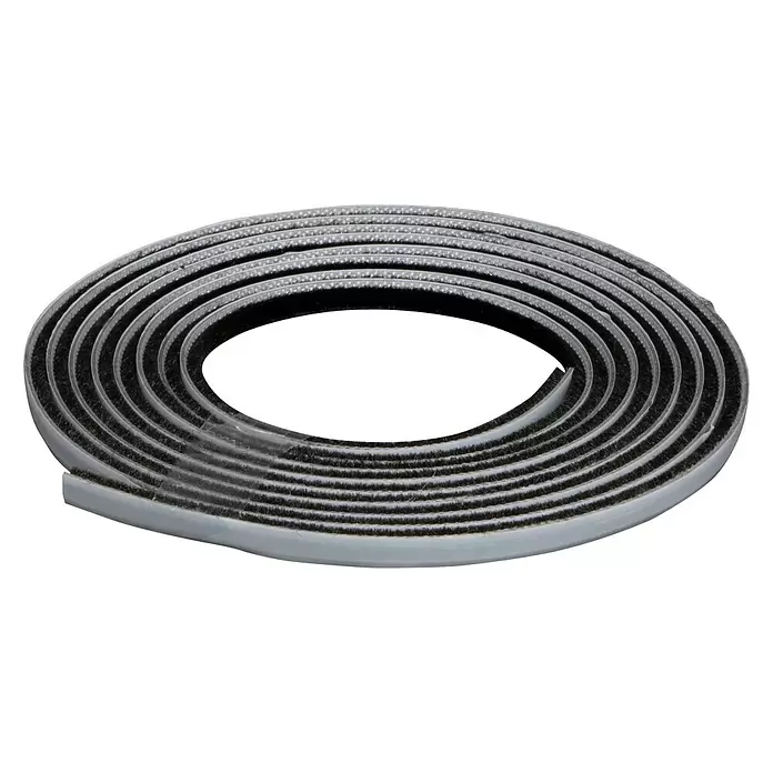 Storemax Stootbescherming voor schuifdeuren - Zwart, 275 cm - Diagonaal zicht