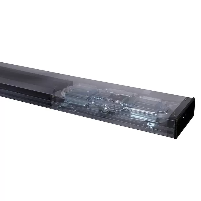 Storemax Schuifdeurset R-60 - Zwart, 260 cm - Close-up