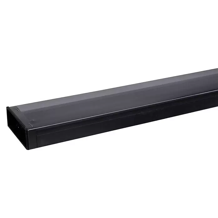 Storemax Schuifdeurset R-60 - Zwart, 260 cm - Close-up