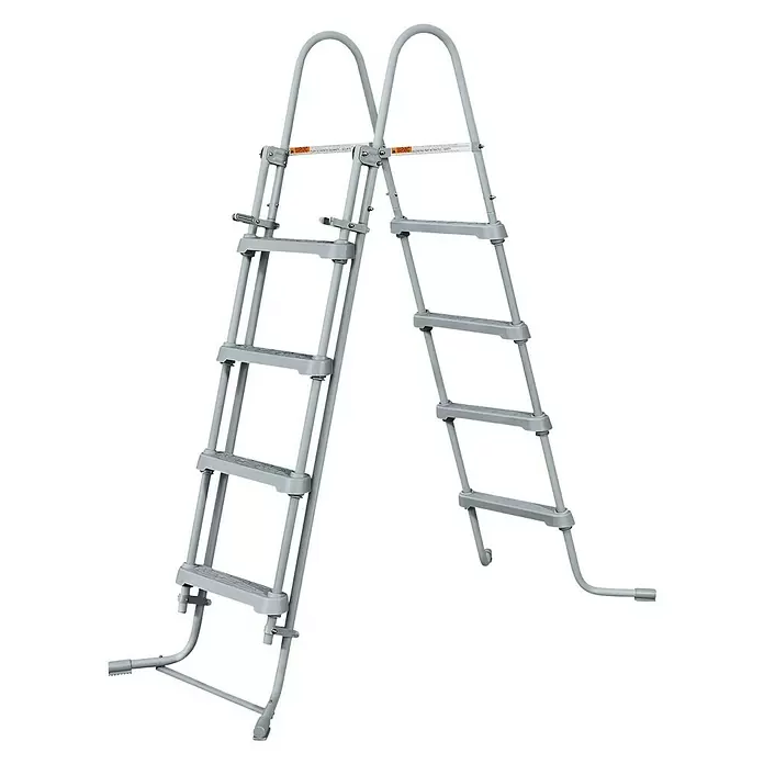 Frame-Pool-Set Summer Waves Elite - L x B x H: 549 x 274 x 132 cm, 17.871 l, Grau - Diagonale Ansicht