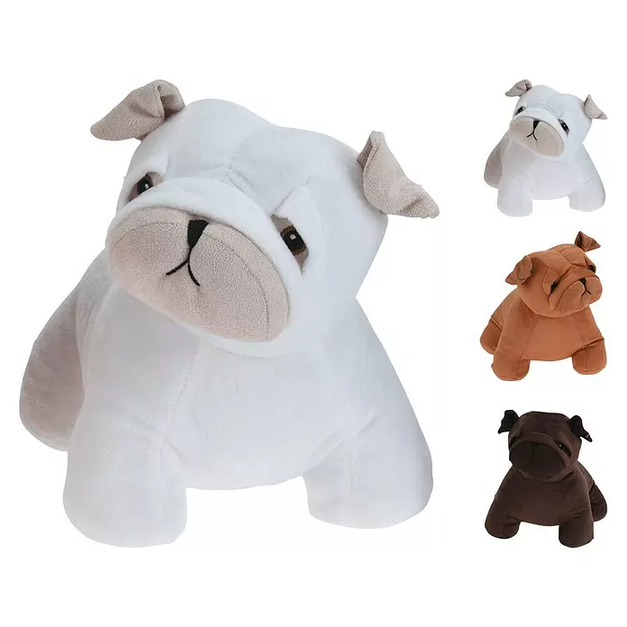 Tope de puerta Bulldog - 1 ud., Material: Textil, Multicolor - Vista frontal