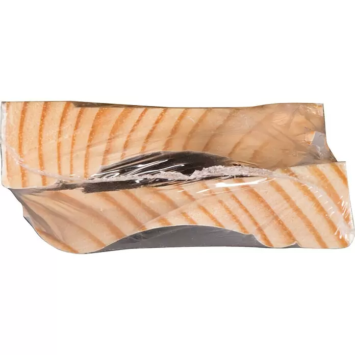 JéWé Deurkozijn - 5,7 x 1,45 cm, Zuiver wit, Lengte: 250 cm - Vooraanzicht