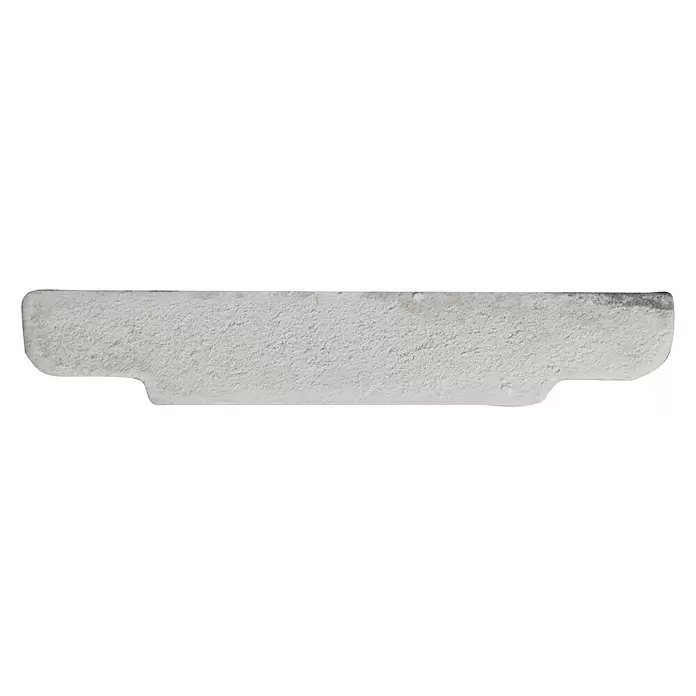 Koplat - 270 x 6,8 x 1,2 cm, MDF, Wit - Vooraanzicht