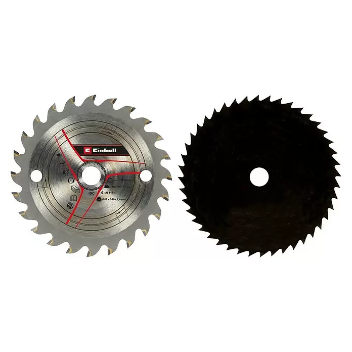 Einhell Power X-Change Akumulatorska kružna pila TE-CS 18/89 Li-Solo - 18 V, Bez akumulatora, Broj okretaja pri praznom hodu: 0 okr/min - 2.500 okr/min - Pogled sprijeda