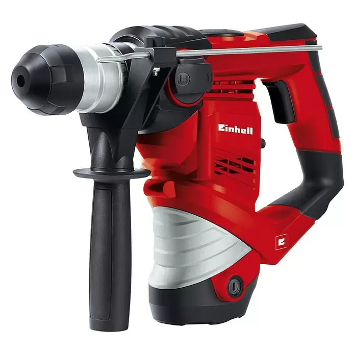 Einhell Martillo combinado TC-RH 900 + 11 accesorios - 900 W, Número de revoluciones de marcha en vacío: 850 r.p.m., Energía de percusión: 3 J - Vista angular