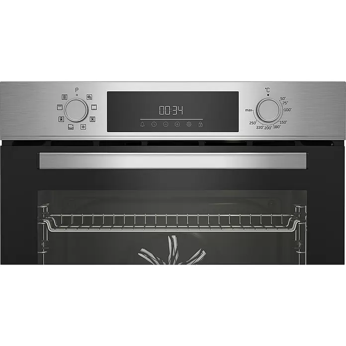 Beko Horno empotrado BBIM12301X - Número de tipos de calentamiento: 8 ud., Volumen horno: 72 l - Primer plano