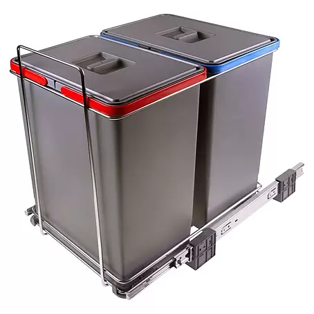 Sistema de separación de residuos Ecofil 24 + 24 L mod.40