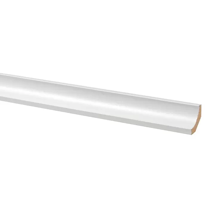 Hollat - 2.600 x 22 x 22 mm, Overschilderbaar - Close-up