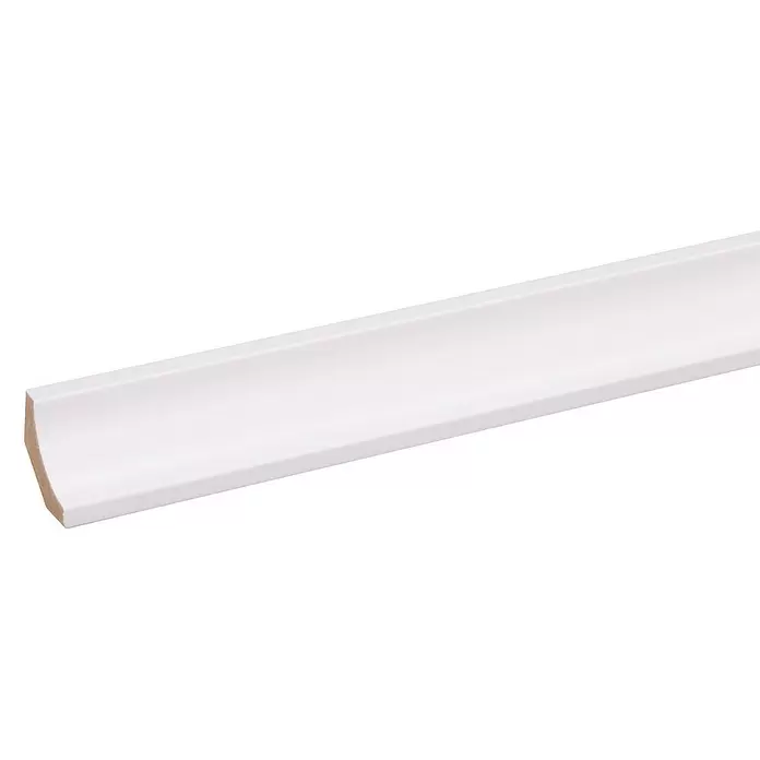 Hollat - 2.600 x 22 x 22 mm, Overschilderbaar - Close-up