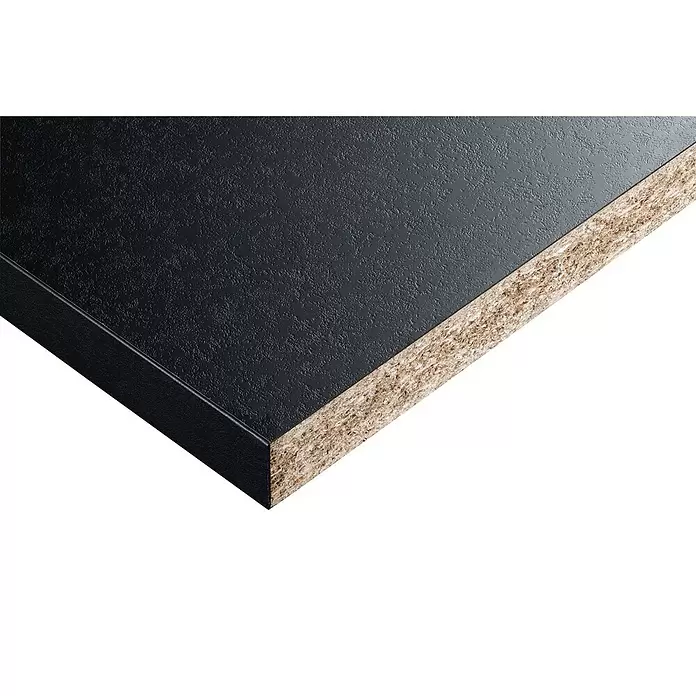 CUCINE Küchenarbeitsplatte nach Maß 901 Black RM - Max. Zuschnittsmaß: 365 x 63,5 cm, Stärke: 1,76 cm - Detailaufnahme