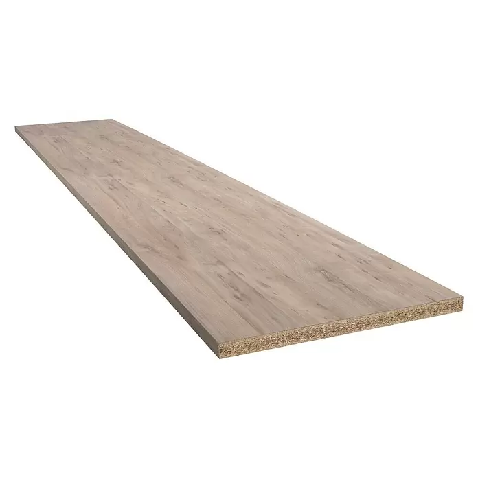CUCINE Küchenarbeitsplatte nach Maß 4037 Sakura Cherry - Max. Zuschnittsmaß: 365 x 63,5 cm, Stärke: 3,8 cm - Diagonale Ansicht