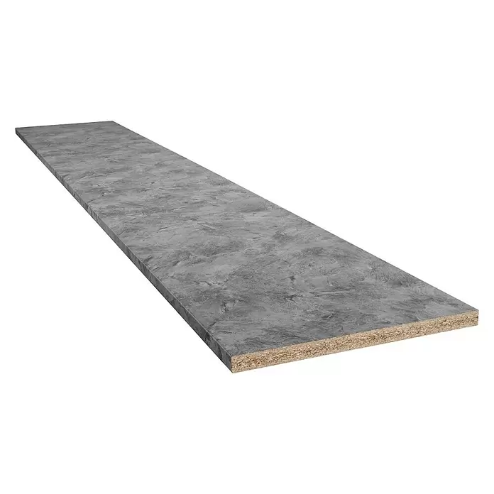 CUCINE Küchenarbeitsplatte nach Maß 3581 Lea Stone - Max. Zuschnittsmaß: 365 x 60 cm, Stärke: 3,8 cm - Diagonale Ansicht
