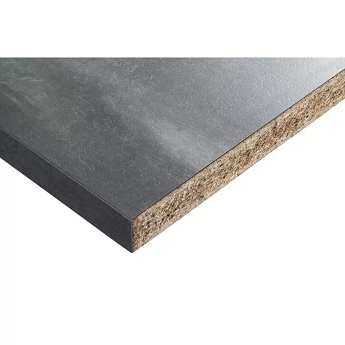 CUCINE Küchenrückwand Fixmaß - Berlin Concrete, 363 x 63,5 cm, Stärke: 9,6 mm, Holz - Detailaufnahme
