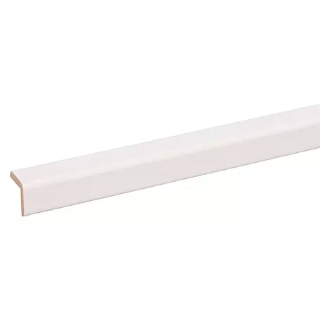 Hoekafdeklijst Wit 2700 x 20 x 20 mm