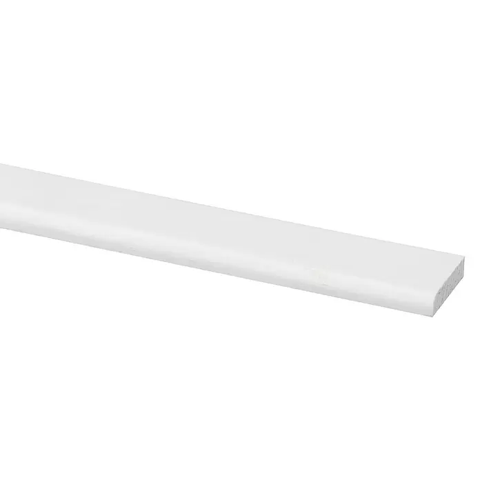 Deklijst - 2.700 x 22 x 5 mm, Hout - Close-up
