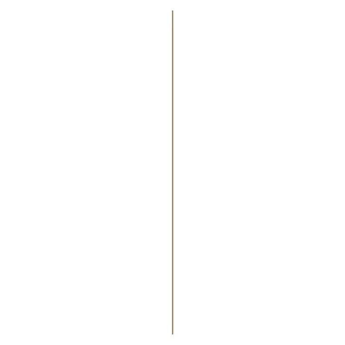 Sierlijst - 2.700 x 16 x 16 mm, Hout - Zijaanzicht rechts