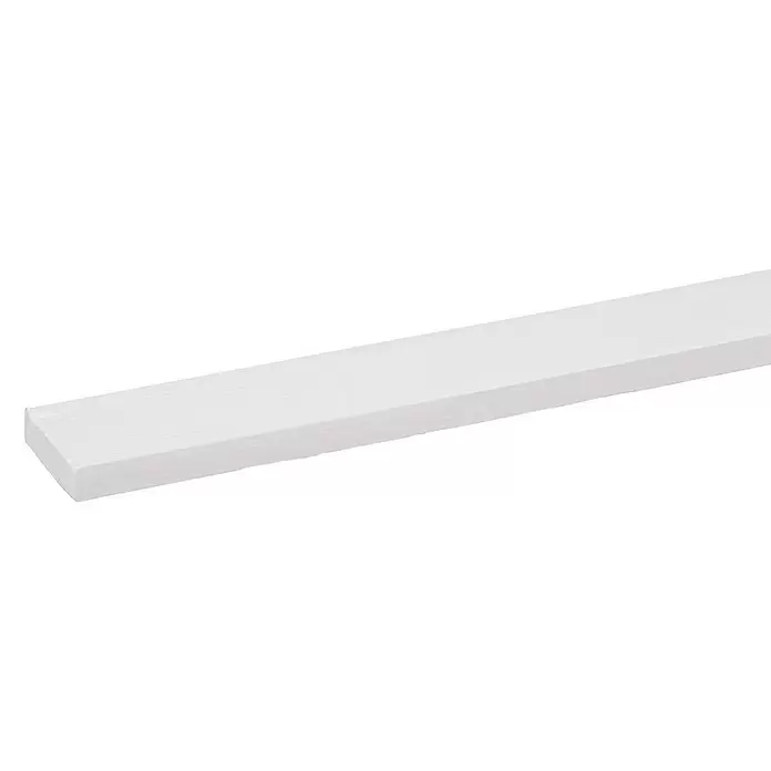 Rechthoekige lijst - 2.700 x 27 x 7 mm, Grenen - Close-up