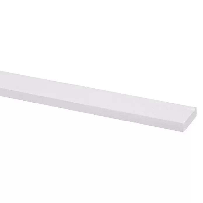 Rechthoekige lijst - 2.700 x 27 x 7 mm, Grenen - Close-up