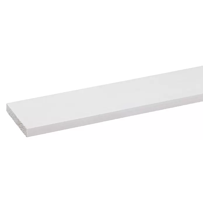 Rechthoekige lijst - 2.700 x 44 x 7 mm, Grenen - Close-up