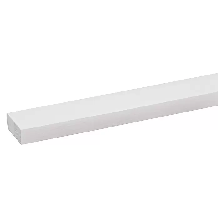 Rechthoekige lijst - 2.700 x 27 x 12 mm, Grenen - Close-up