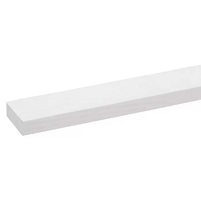 Rechthoekige lijst - 2.700 x 35 x 12 mm, Grenen - Close-up