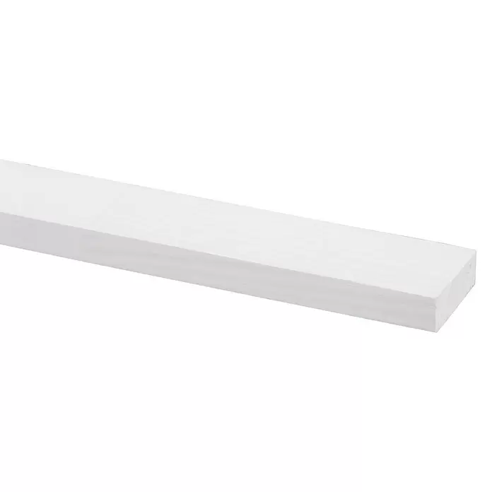 Rechthoekige lijst - 2.700 x 35 x 12 mm, Grenen - Close-up