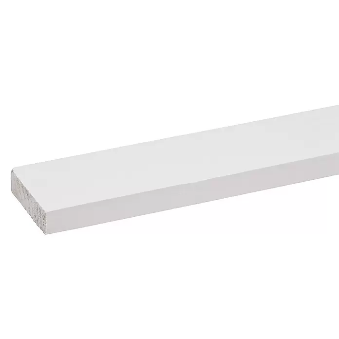 Rechthoekige lijst - 2.700 x 44 x 12 mm, Grenen - Close-up