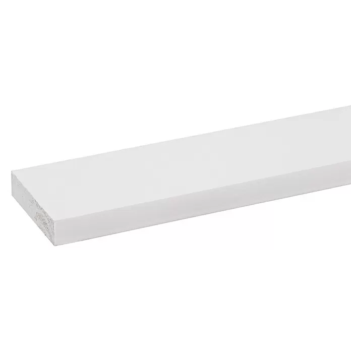 Rechthoekige lijst - 2.700 x 55 x 12 mm, Grenen - Close-up
