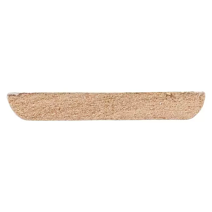 Hoekafdeklijst - 260 cm x 4 mm x 30 mm, Wit - Vooraanzicht
