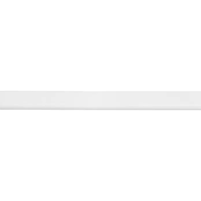 Hoekafdeklijst - 260 cm x 4 mm x 30 mm, Wit - Close-up