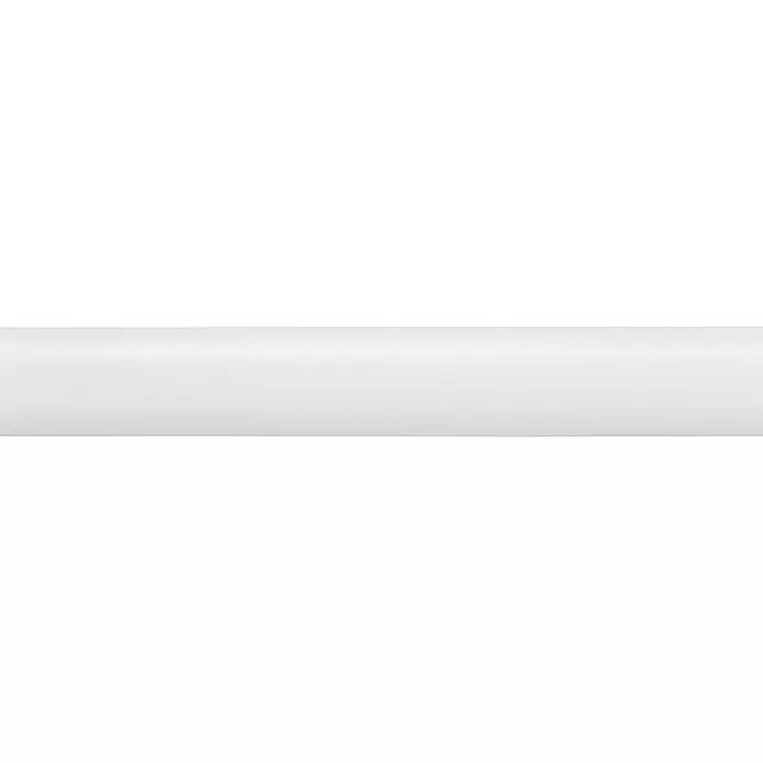 Kwartronde lat Wit - 260 cm x 16 mm x 16 mm, Wit - Close-up