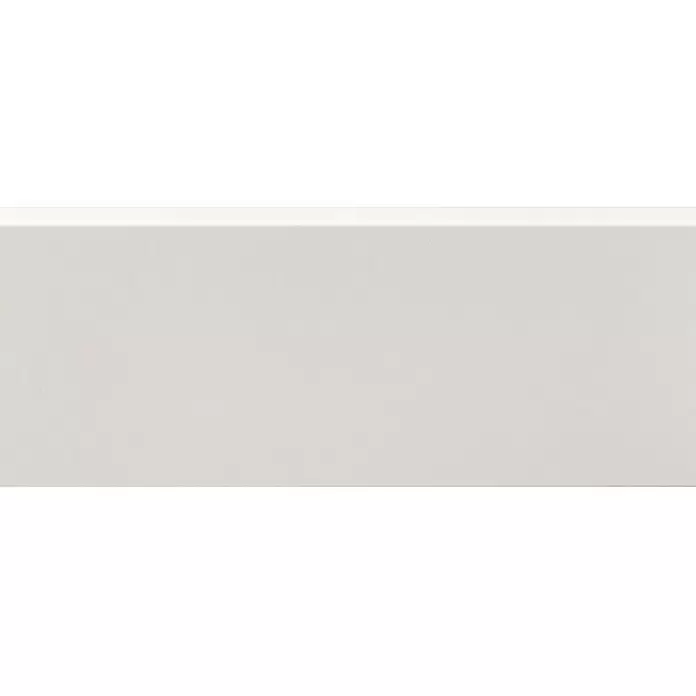 Muurplint Gelakt Wit RAL9010 - 244 cm x 15 mm x 94 mm, Wit - Close-up
