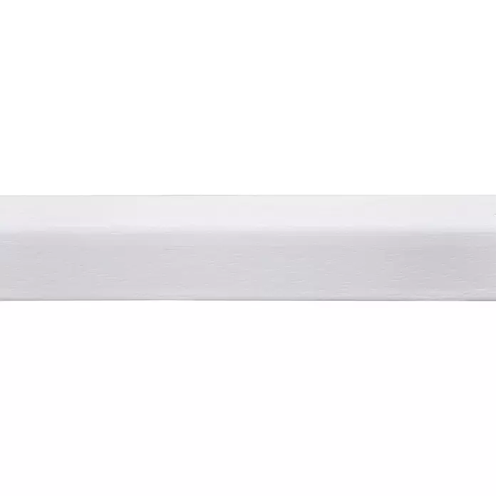 Glaslat - 270 cm x 17 mm x 18 mm, Wit - Close-up