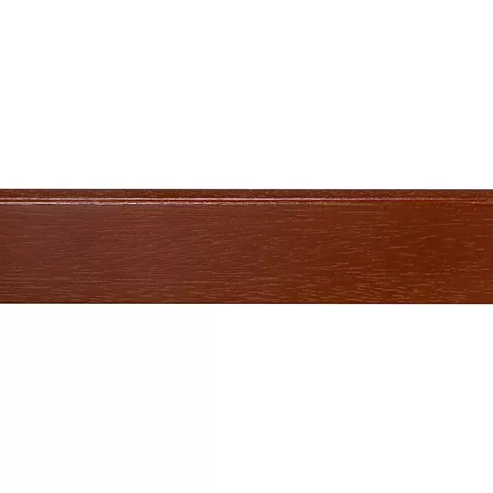 Muurplint - 240 cm x 12 mm x 55 mm, Hardhout - Close-up