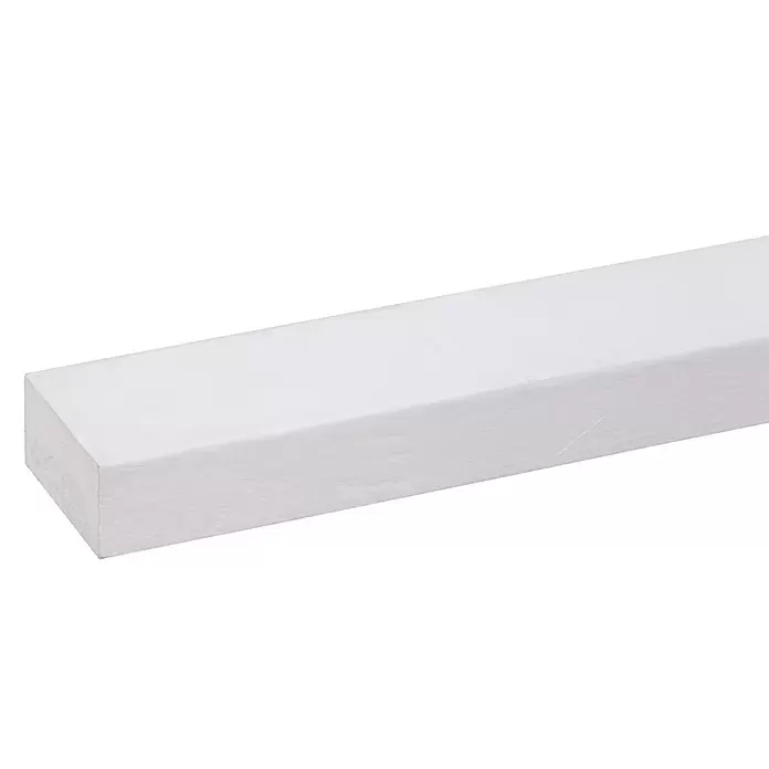 Vierkante lat - l x b x h: 210 cm x 20 mm x 44 mm, Hardhout, Gegrond - Close-up
