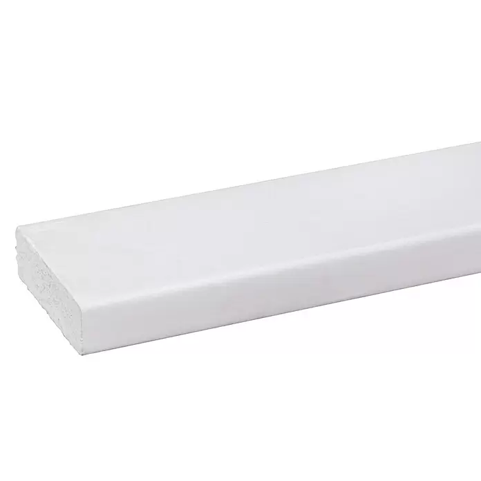 Vierkante lat - l x b x h: 210 cm x 20 mm x 68 mm, Hardhout, Gegrond - Close-up